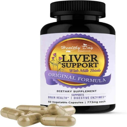 Liver Cleanse and Detox &amp; Repair Formula - Herbal Liver Support Supplement Liver Detox