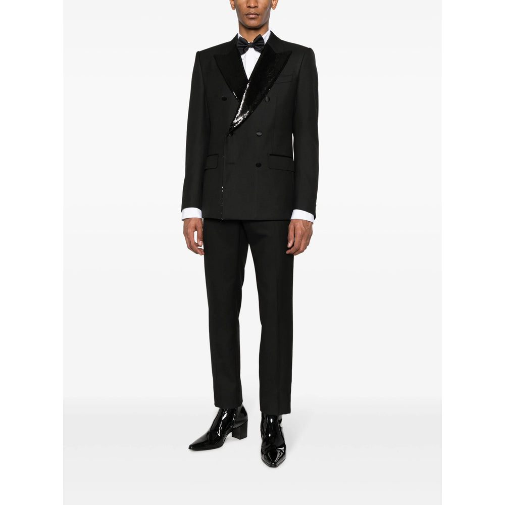 Dolce &amp; Gabbana Black Jackets - Blazers Men by Luosophy