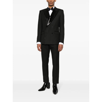 Dolce &amp; Gabbana Black Jackets - Blazers Men by Luosophy