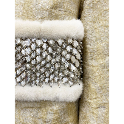 Dsquared2 Crystal Embellished Coat Women by Luosophy