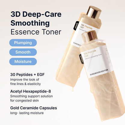 Sungboon Editor Silk Peptide EGF Intensive Smoothing Toner  DestGlow