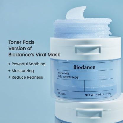 Biodance Cera-Nol Gel Toner Pads by AsiaBeautyMall
