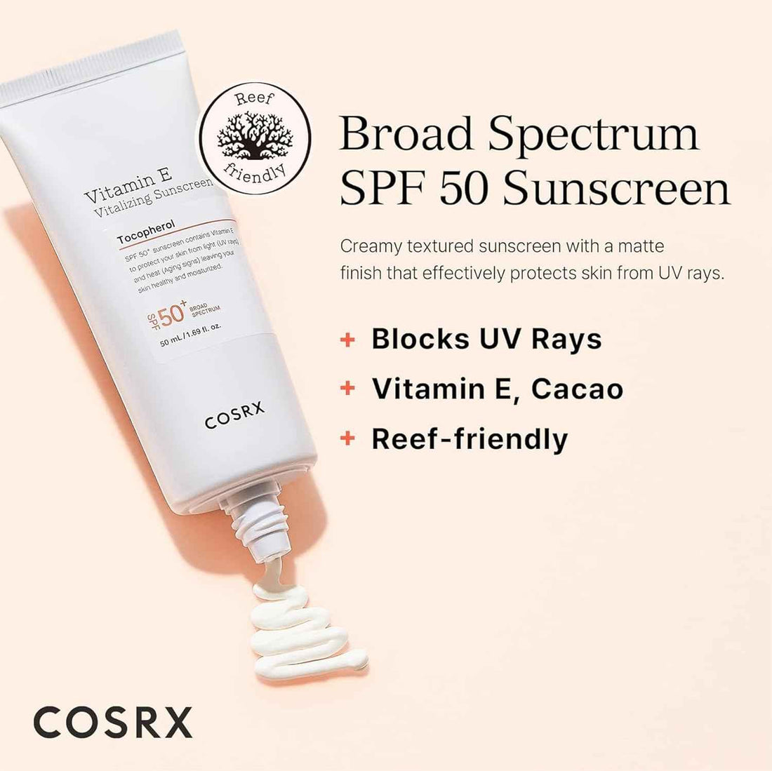 Cosrx Vitamin E Vitalizing Sunscreen SPF 50+