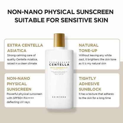 SKIN1004 Madagascar Centella Air-Fit Suncream Plus