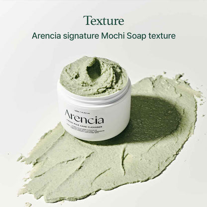 Arencia Fresh Green Rich Mochi Cleanser