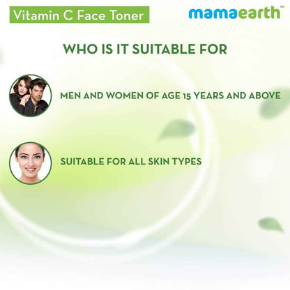 Mamaearth Vitamin C Face Toner And Face Wash