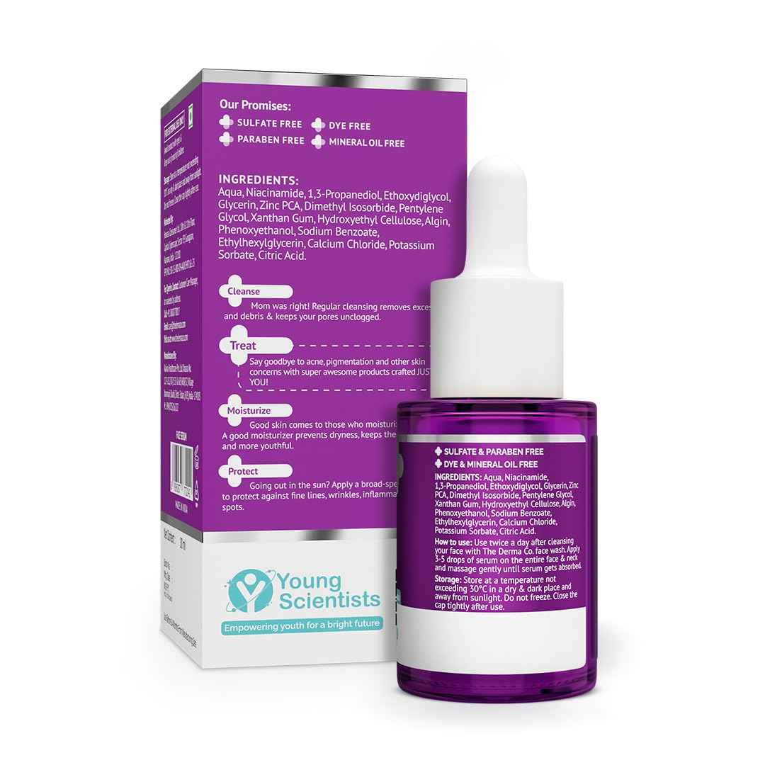 The Derma Co 10% Niacinamide Face Serum For Acne Marks &amp; Acne Prone Skin