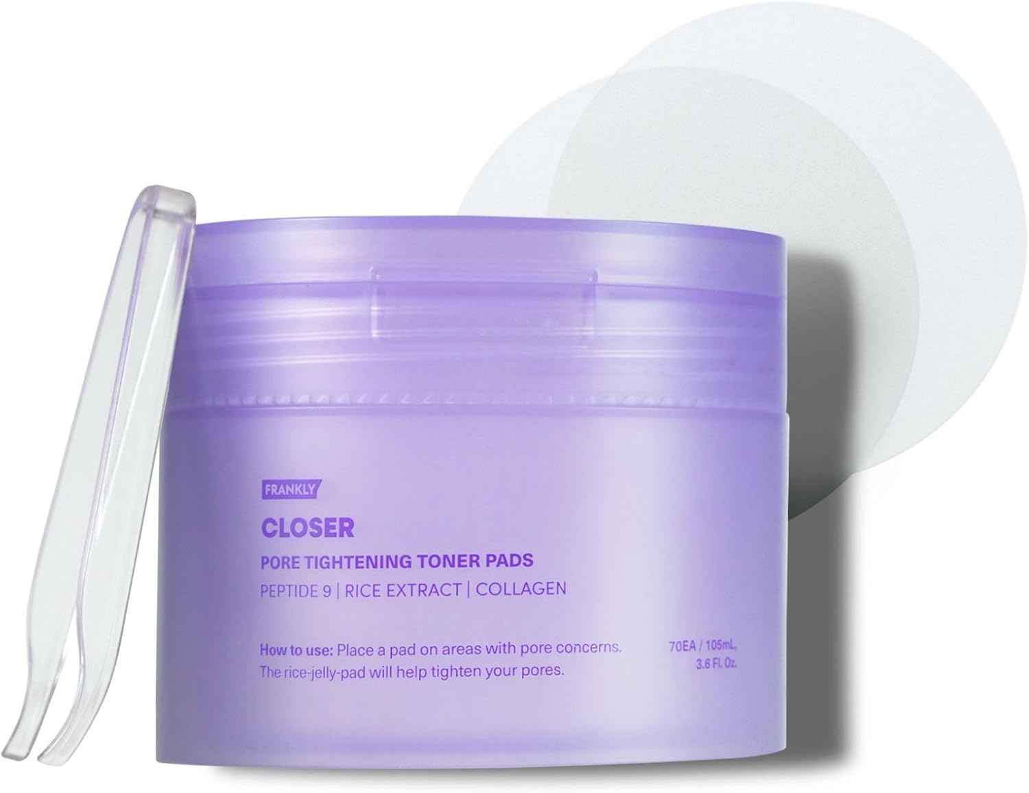 Frankly Closer Pore Tightening Toner Pads