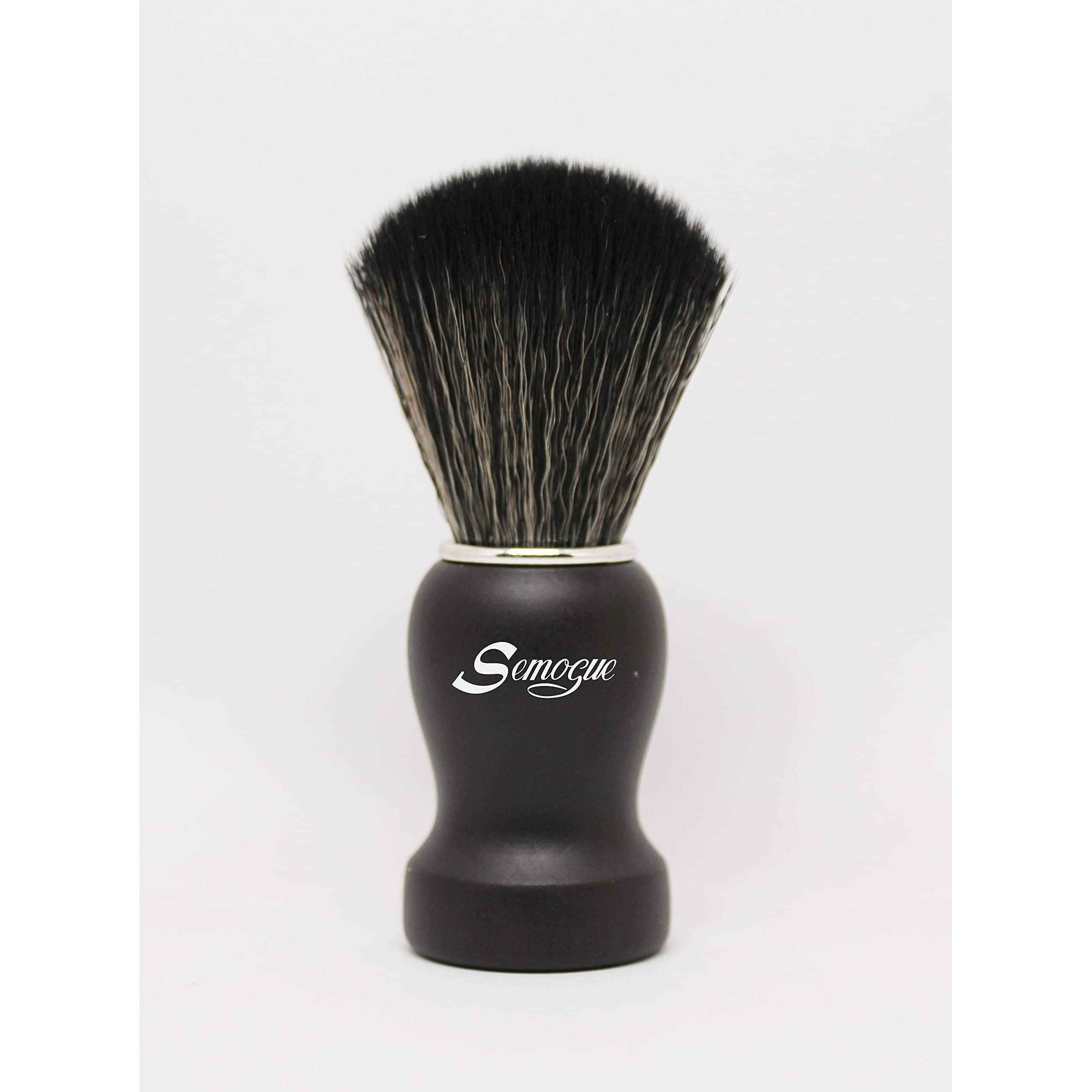 Semogue Pharos-c3 Synthetic Shaving Brush Black Handle