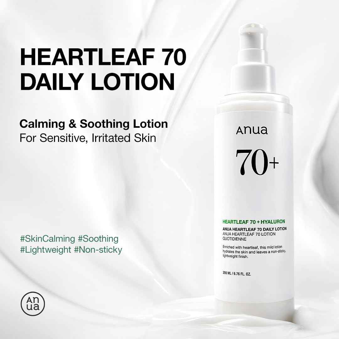 ANUA Heartleaf 70+ Hyaluron Daily Lotion