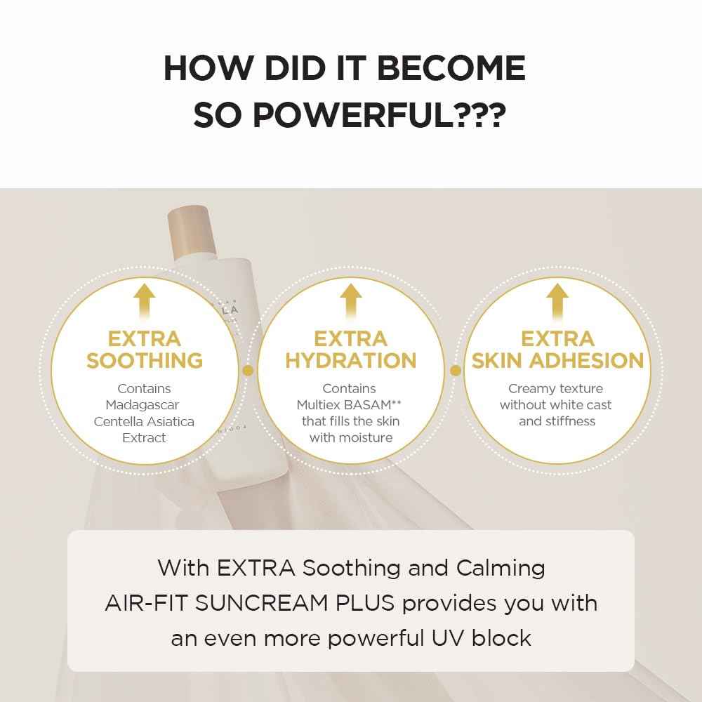 SKIN1004 Madagascar Centella Air-Fit Suncream Plus