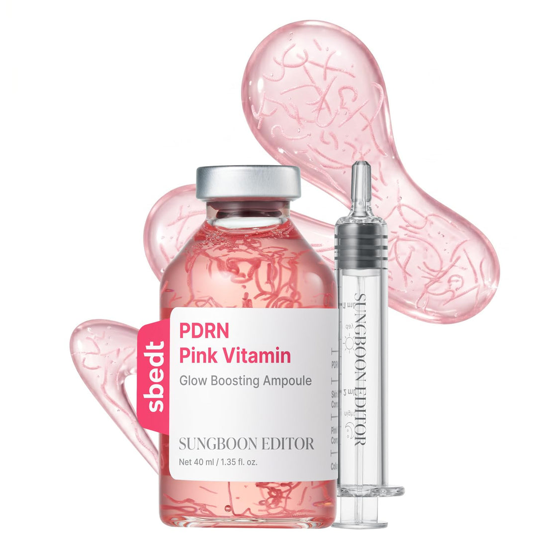 Sungboon Editor PDRN Pink Vitamin Glow Boosting Ampoule  DestGlow