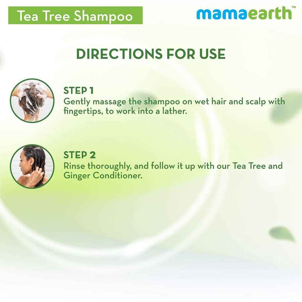 Mamaearth Tea Tree Shampoo &amp; Onion Hair Oil