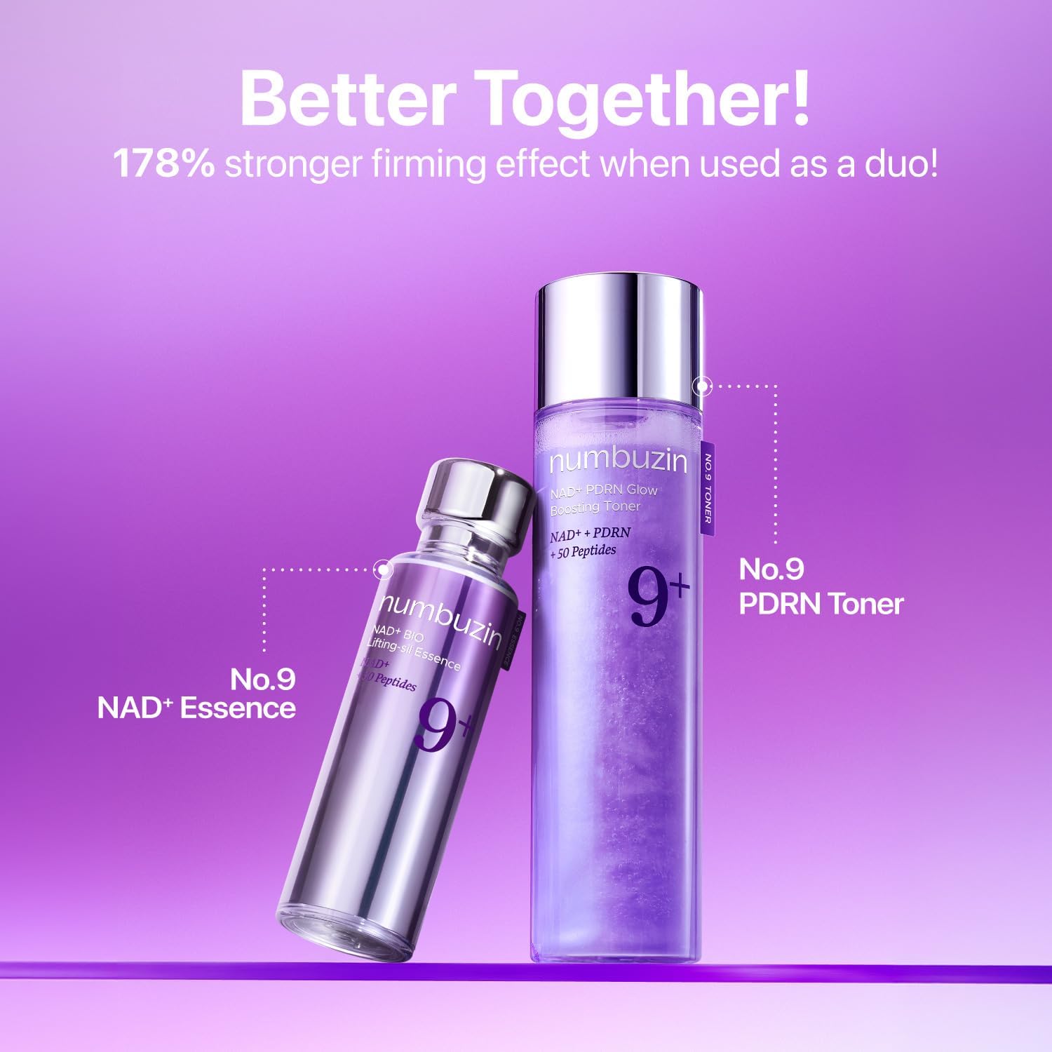 Numbuzin No. 9 NAD+ PDRN Glow Boosting Toner  DestGlow