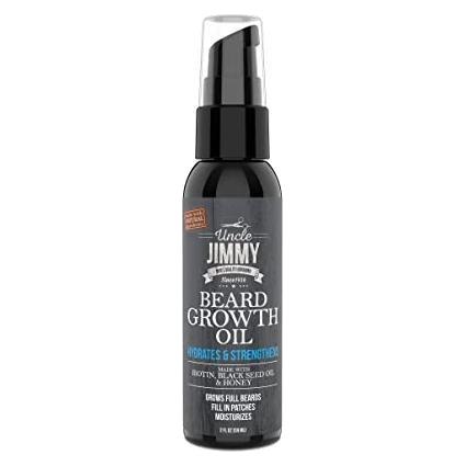 Uncle Jimmy Beard Growth Oil 2 fl oz by Pasteur Pharmacy