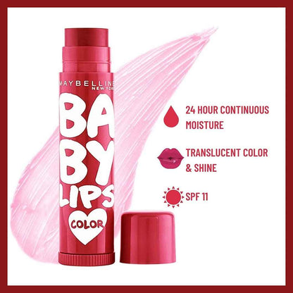 Maybelline New York Baby Lips Lip Balm - Pink Lolita and Berry Crush-SPF 20
