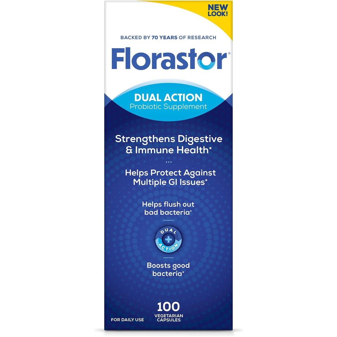Florastor Daily Probiotic Supplement For Men &amp; Women, 250 Mg, 100 Capsules by Pasteur Pharmacy