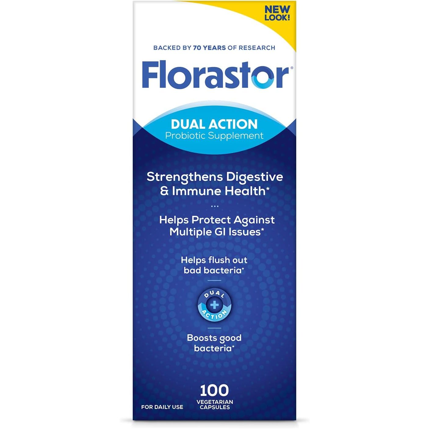 Florastor Daily Probiotic Supplement For Men &amp; Women, 250 Mg, 100 Capsules by Pasteur Pharmacy
