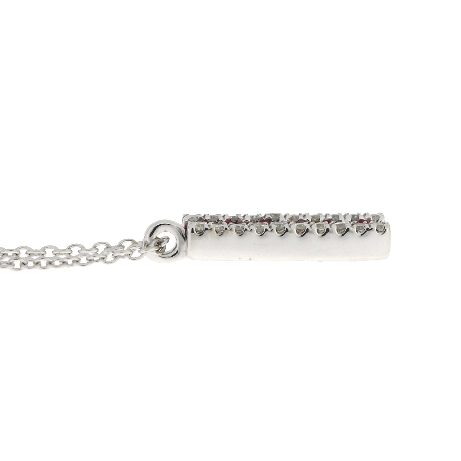 .30ct Ruby Diamond Fashion Pendants 14KT White Gold by Bids.com