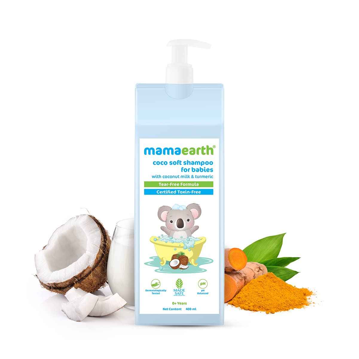 Mamaearth Coco Soft Shampoo with Coconut Milk &amp; Turmeric for Babies - Limited Time Offer