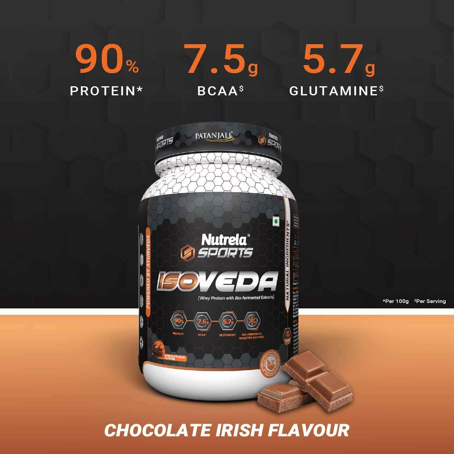 Patanjali Nutrela ISOVEDA Gold Powder