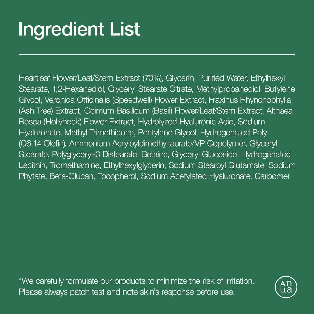 ANUA Heartleaf 70+ Hyaluron Daily Lotion