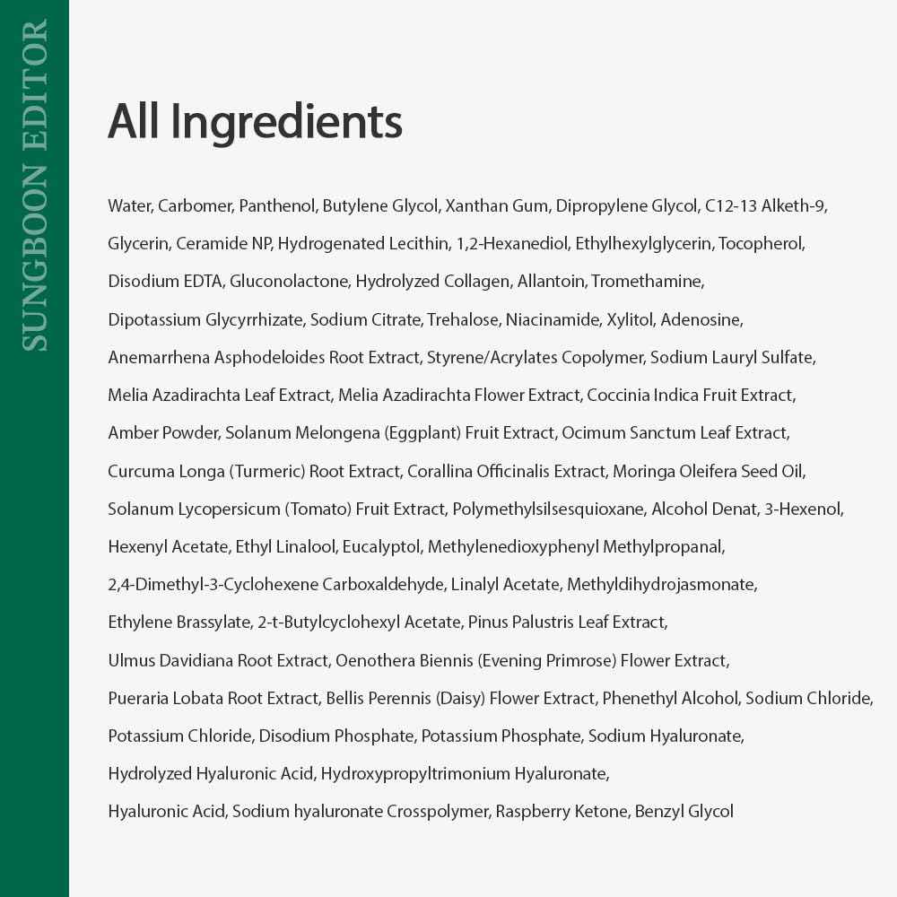 Sungboon Editor Green Tomato Pore Lifting Ampoule+