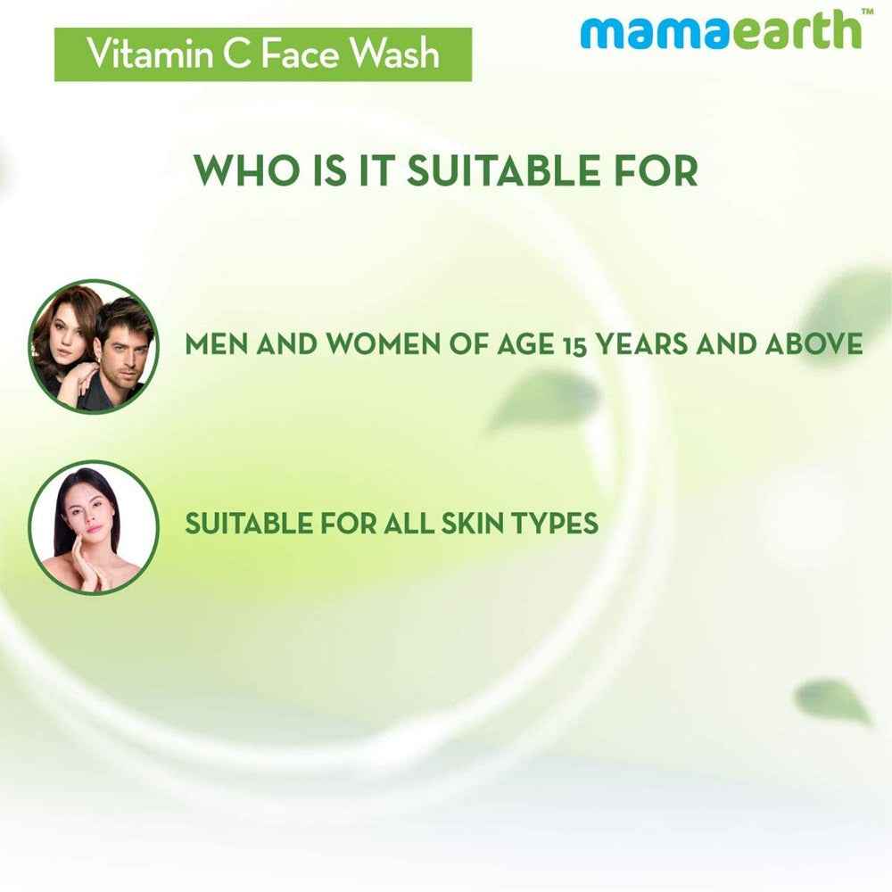 Mamaearth Vitamin C Face Wash For Skin Illumination
