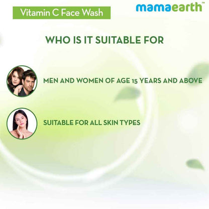 Mamaearth Vitamin C Face Wash For Skin Illumination