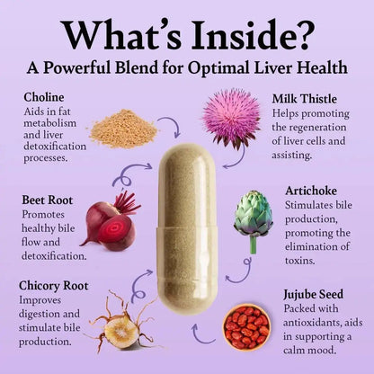 Liver Support with Milk Thistle — Herbal Wellness Supplement by Healthy Day Supplements