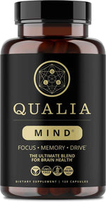 NEUROHACKER COLLECTIVE Qualia Mind | The Ultimate Blend for Brain Health* | Doctor-Formulated Nootropic to Fuel Focus & Concentration* | Supports Long Term Brain Health| Maintain Drive & Productivity