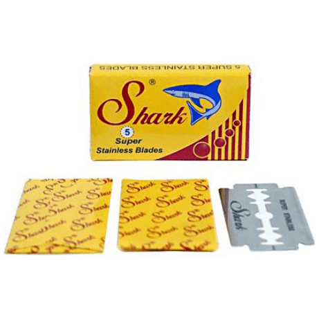 Shark Super Stainless Double Edge Razor Blades - 20x5 Pack by Pasteur Pharmacy