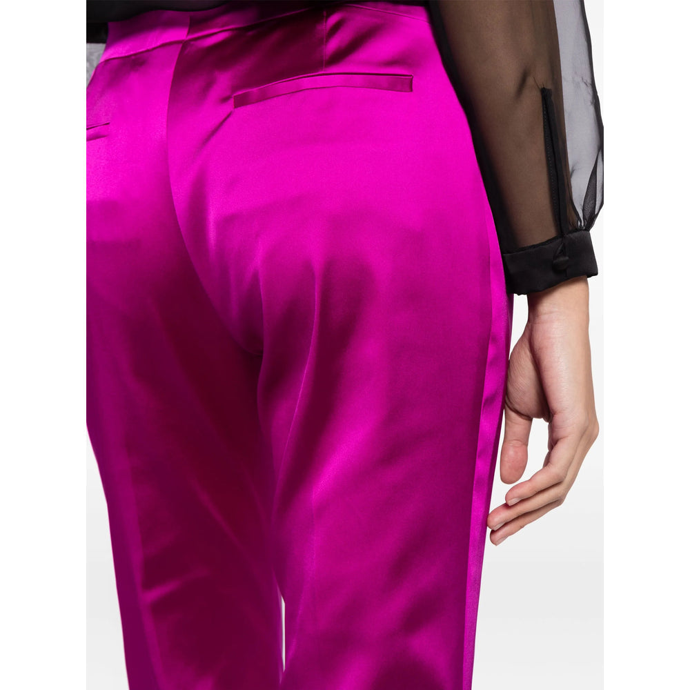 Tom Ford Purple Trousers - Flared Trousers Women by Luosophy