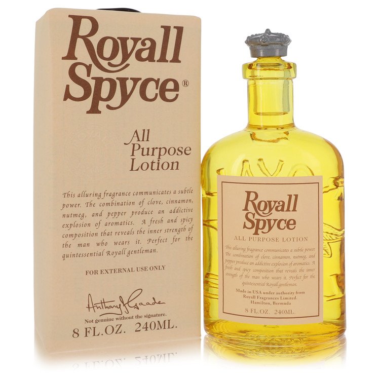 Royall Spyce by Royall Fragrances All Purpose Lotion / Cologne 8 oz for Men 