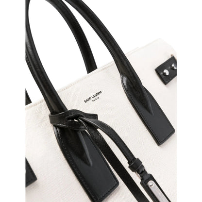 Saint Laurent White Tote Bags Men by Luosophy