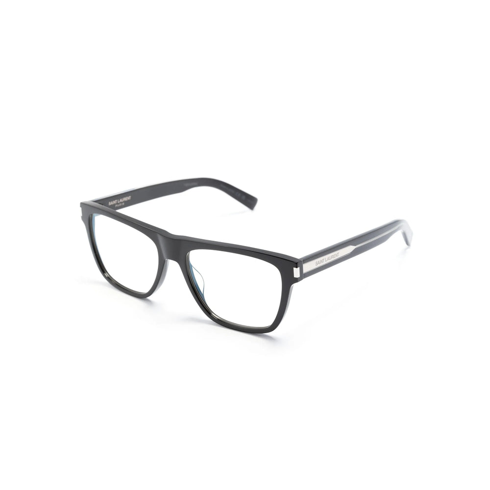 Saint Laurent Black Glasses &amp; Frames Men by Luosophy