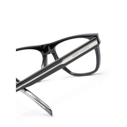 Saint Laurent Black Glasses &amp; Frames Men by Luosophy