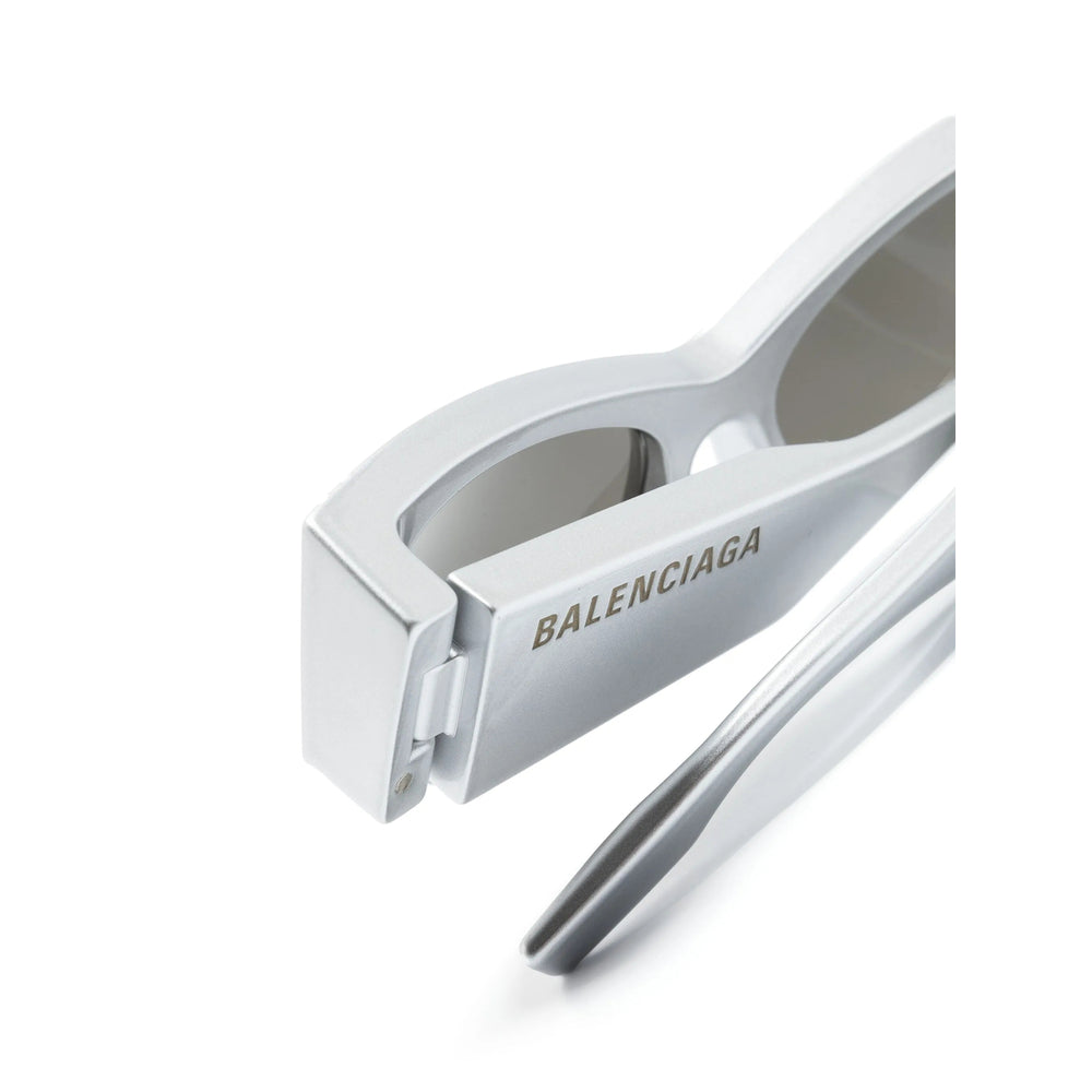 Balenciaga Silver Sunglasses Women by Luosophy