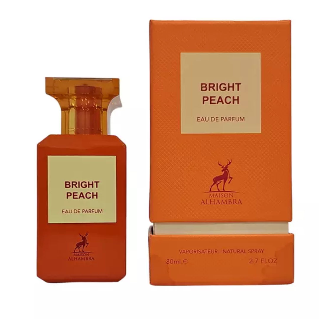 Maison Alhambra Bright Peach Eau de Parfum Spray Unisex (2.7oz) by Farmacias Savia