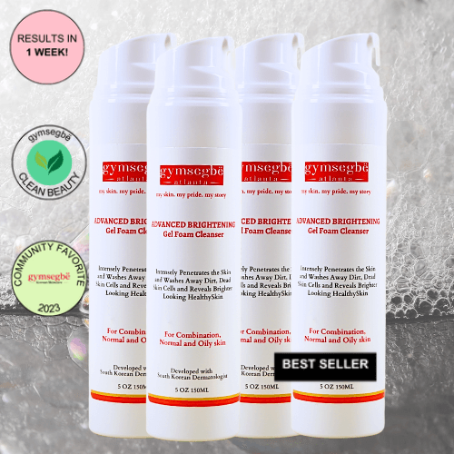 Advanced Brightening Gel Foam Cleanser | Rice Extract by gymsegbë