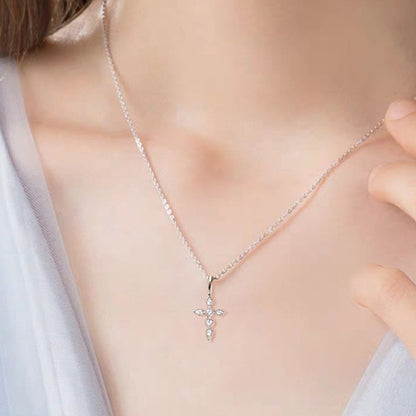 Sparkala™ Cross Pendant Necklace (18k Gold over Fine Sterling Silver) by Sparkala
