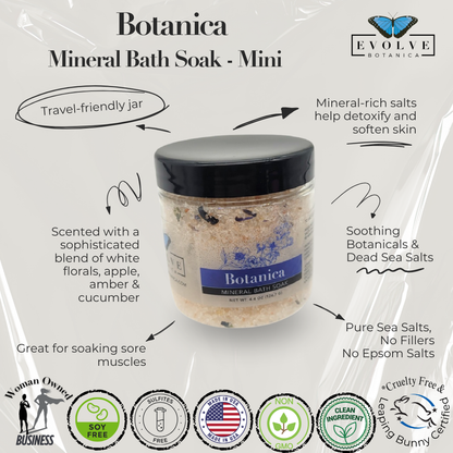 Mineral Soak - Botanica (Bath Salt) Mini