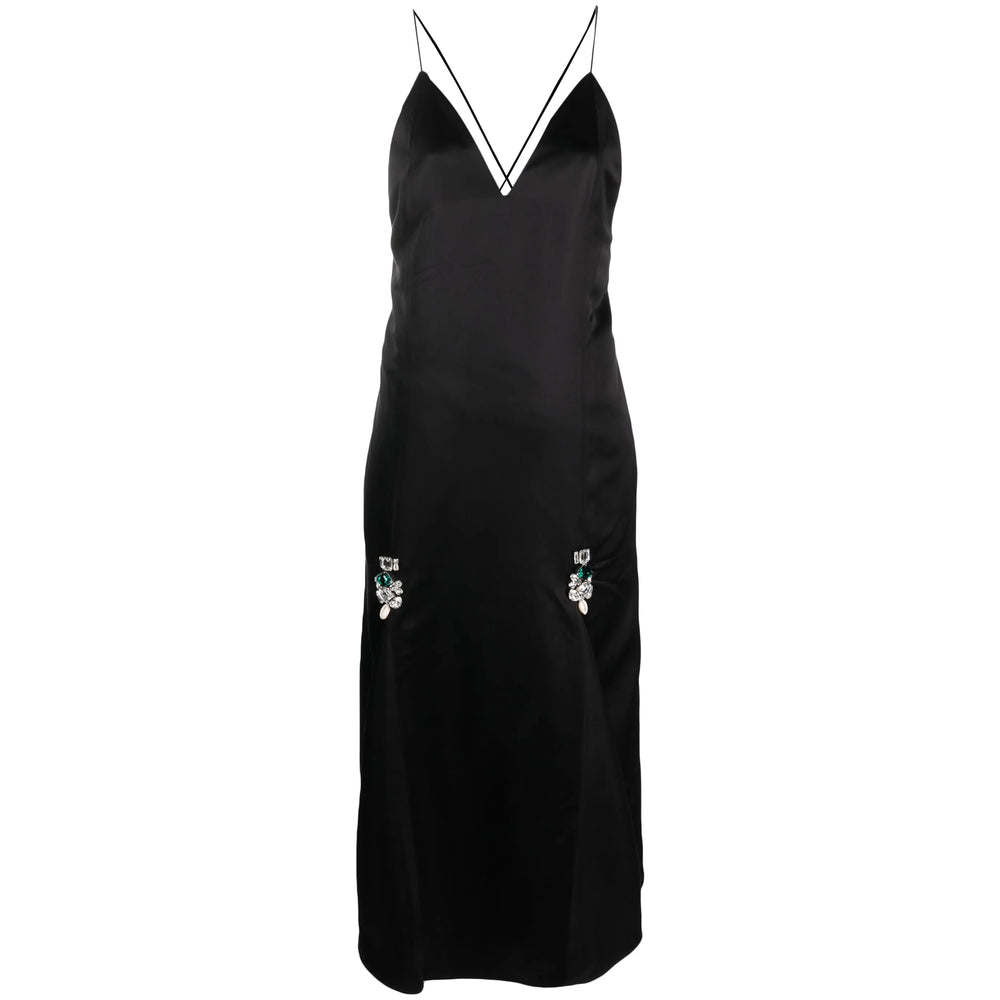 Wales Bonner Black Dresses - Day Dresses Women by Luosophy