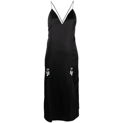 Wales Bonner Black Dresses - Day Dresses Women by Luosophy