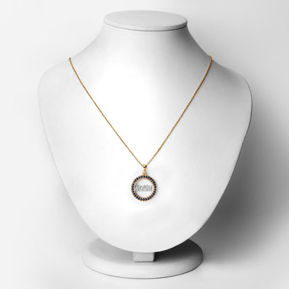 0.64 Carat Genuine Blue Sapphire .925 Sterling Silver Pendant by Bids.com