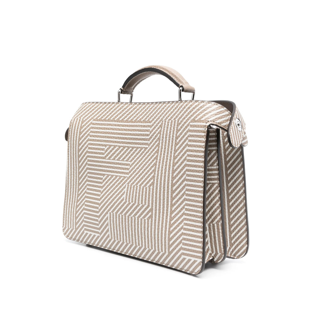 Fendi Neutrals Tote Bags Men by Luosophy
