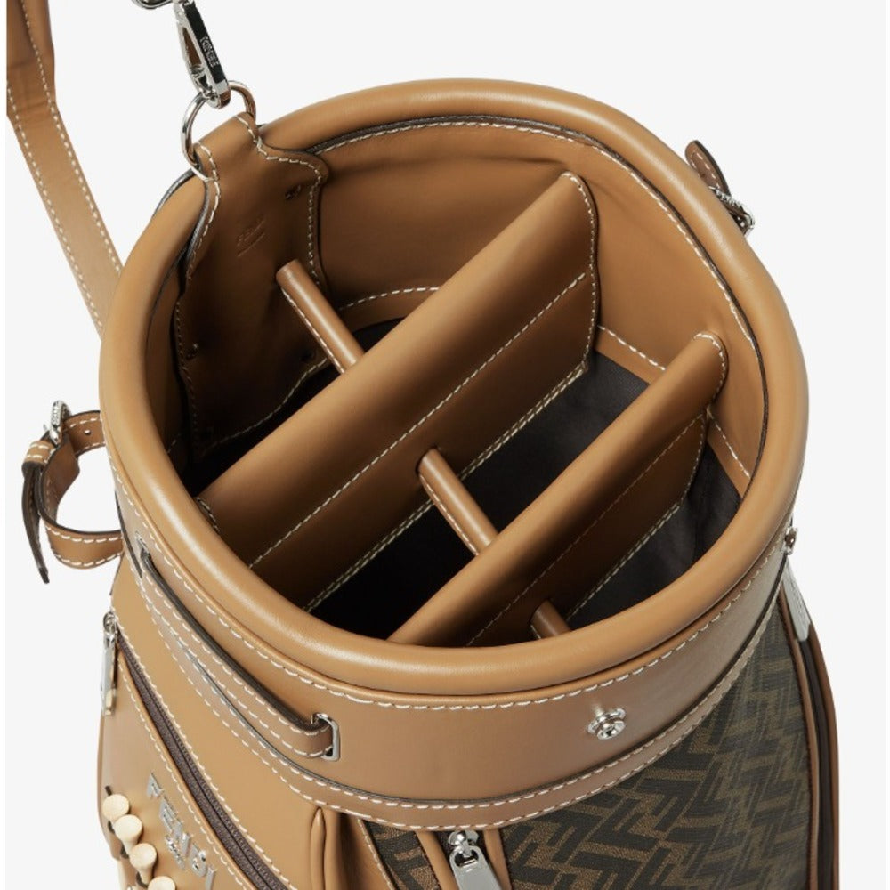 Fendi Brown Shoulder Bags Men by Luosophy