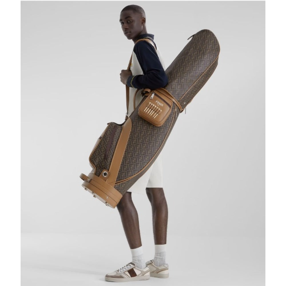 Fendi Brown Shoulder Bags Men by Luosophy