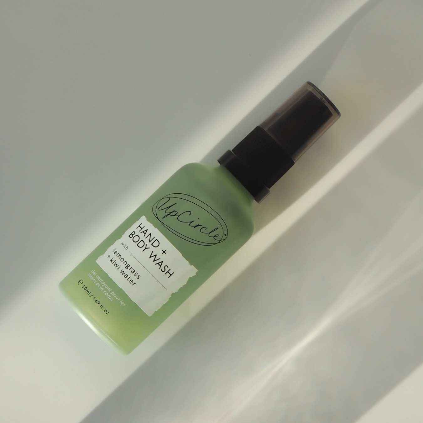 Natural Hand + Body Wash with Lemongrass - Travel Size
