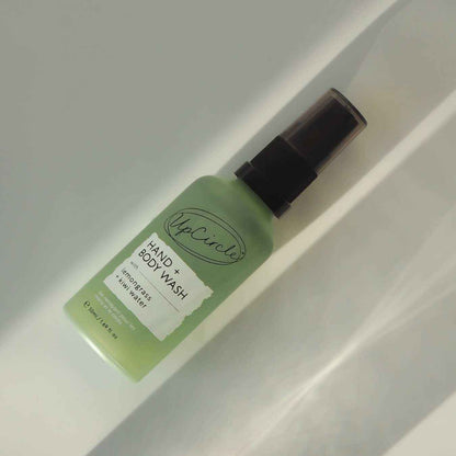 Natural Hand + Body Wash with Lemongrass - Travel Size
